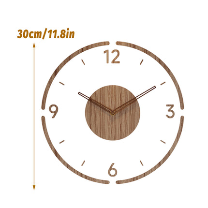 Creative Silent Wall Clock for Living Room Non Ticking Durable Home Decor