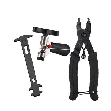 3pcs Bicycle Chain Splitter Tool Bike Link Breaker Pliers Repair Removal Kit Set