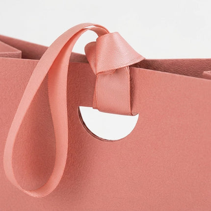 4PCS Paper Gift Bag with Ribbon Durable Gift Bags for Birthday Party Favors