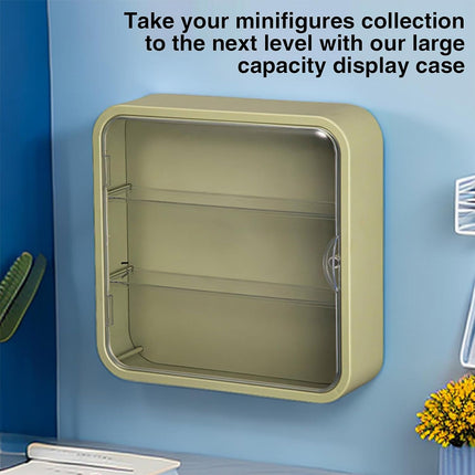 Wall Mounted Showcase Acrylic Figures Toys Display Case Dustproof Storage Box