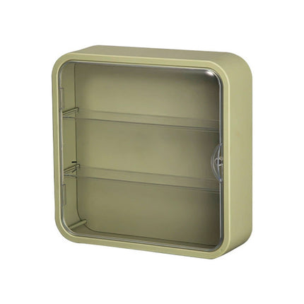 Wall Mounted Showcase Acrylic Figures Toys Display Case Dustproof Storage Box