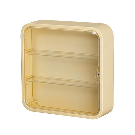 Wall Mounted Showcase Acrylic Figures Toys Display Case Dustproof Storage Box