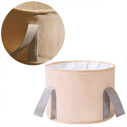 Collapsible Foot Soak Bucket Portable Insulated Foot Soak Bag for Relaxation