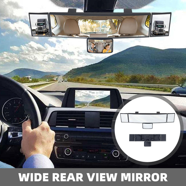 Wide Angle Automotive Auxiliary Lens with Wide Field of View HD Clear for Car