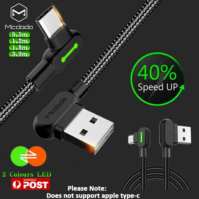 Braided Charging Cable Type C Micro USB iPhone Multiple Colors Durable Design