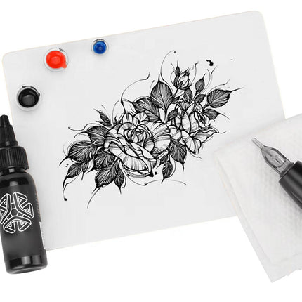 5pcs Blank Tattoo Practice Skin Sheets for Tattoo Artist Training Practice Pad