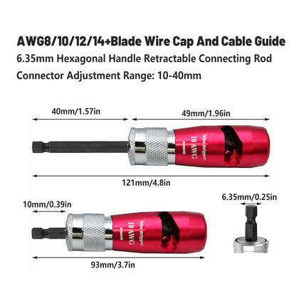 Wire Stripper Set Precision Zinc Alloy For Electrical Repair Workshop Tool Kit