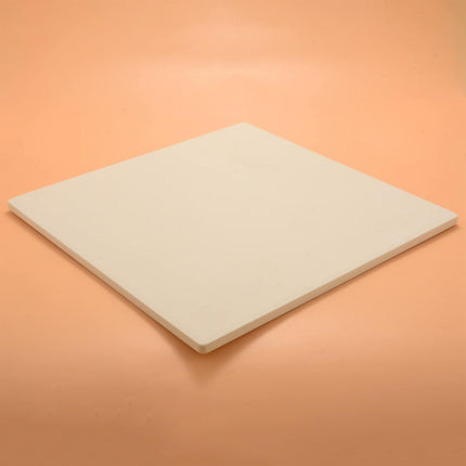 Square Pizza Stone Baking Tray for Oven Grill Pizza Bread Cooking 30.5x30.5cm