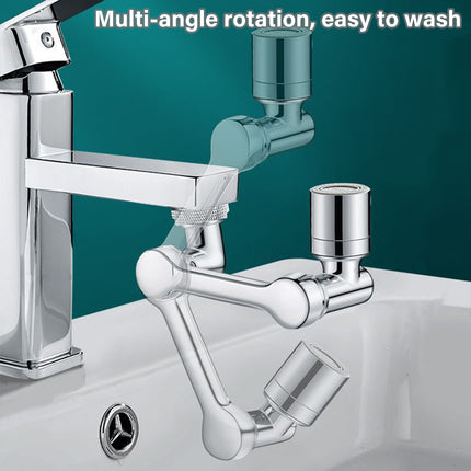 Multifunction Mechanical Arm Faucet Extender Rotatable Sink Tap Adapter Joint