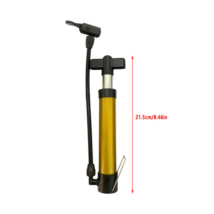 Mini Portable Bicycle Basketball Pump Air Pump for Sports Balls Bike Inflator
