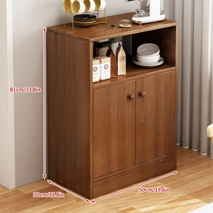 Solid Wood Color Tea Low Cabinet Sideboard New Multifunctional Home Kitchen