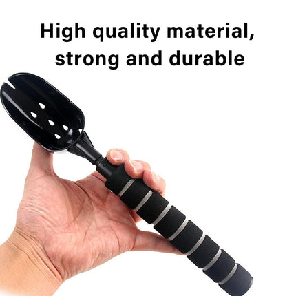 Portable Fishing Casting Ear Spoon Mini Nesting Spoon for Outdoor Fishing Gear