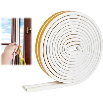Door Window Sealing Strip 5/10m Windproof Soundproof Insect Prevention Durable