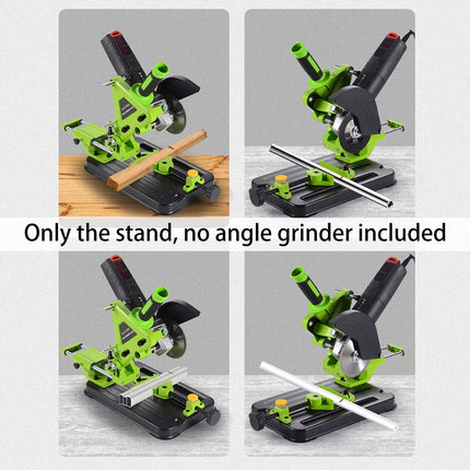 Universal Angle Grinder Stand Adjustable Cutting Tool Holder Support Table Saw Base