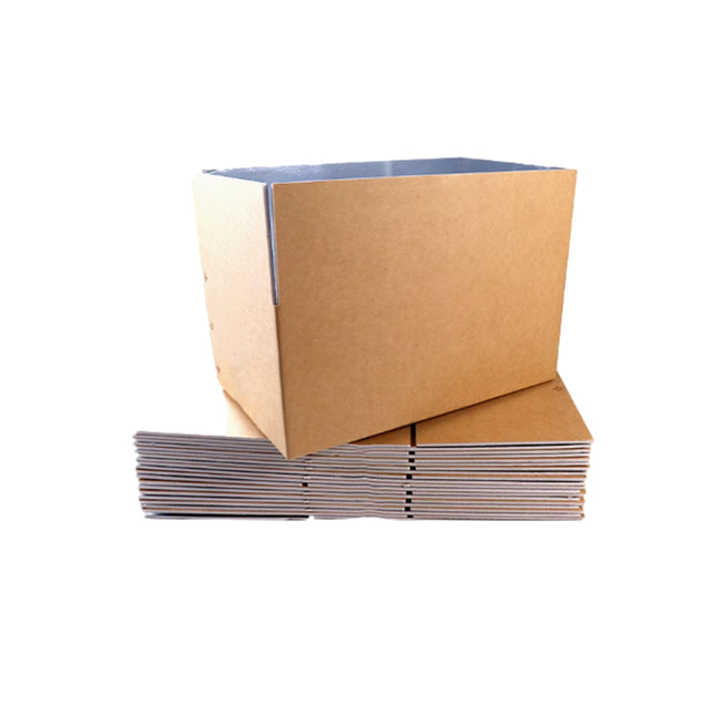 10pcs Insulated Carton Cold Chain Packaging Box Seafood Fresh Fruits Storage