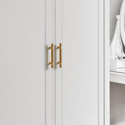 Copper Cabinet Handles 4 Sizes Gold Light Luxury Pulls for Drawer Wardrobe Door