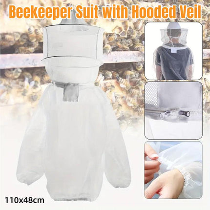 Anti Bee Suit Beekeeping Clothes Breathable Protective Bee Gear for Outdoor Use