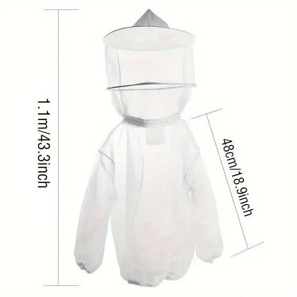 Anti Bee Suit Beekeeping Clothes Breathable Protective Bee Gear for Outdoor Use