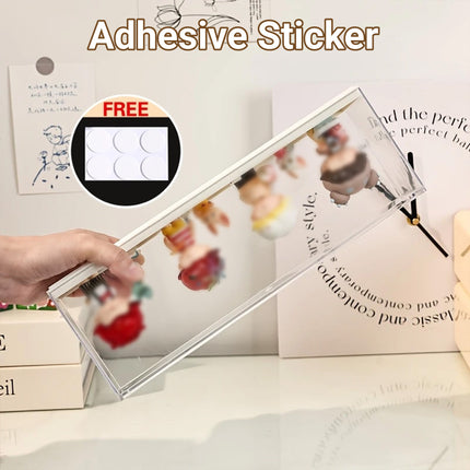 Doll Display Storage Box Transparent Organizer Blind Box Cabinet for Mini Toy