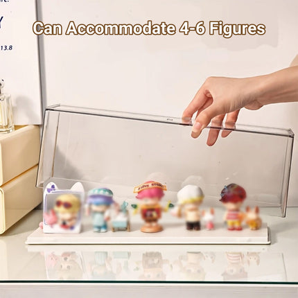 Doll Display Storage Box Transparent Organizer Blind Box Cabinet for Mini Toy
