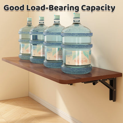 Wall Mounted Foldable Desk 80x40cm Space Saving Home Study For Laptop Writing