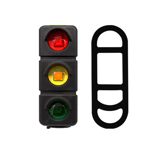 USB Rechargeable Bike Tail Light LED Rear Warning Lamp for Night Cycling