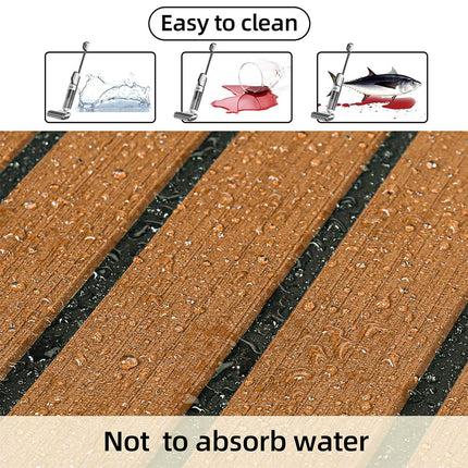 Protective Floor Mats Non Slip Outdoor Decking Mat for RV Caravan Yacht Surface