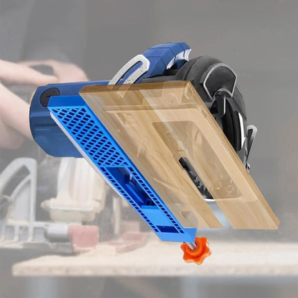 Adjustable Cutting Base Guide for Power Saw and Woodworking Tools