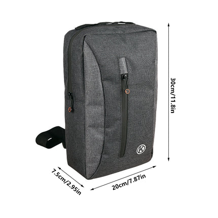Large Capacity Velcro Design Cycling Bike Front Bag Waterproof Easy To Use