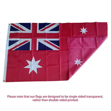 Large Australia Red Ensign Flag Duster Aussie Heavy Duty Marine Navy 90 x 150cm