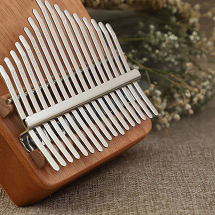 17-Tone Kalimba Thumb Piano Finger Piano with Kabarin Wooden Box Music Instrument