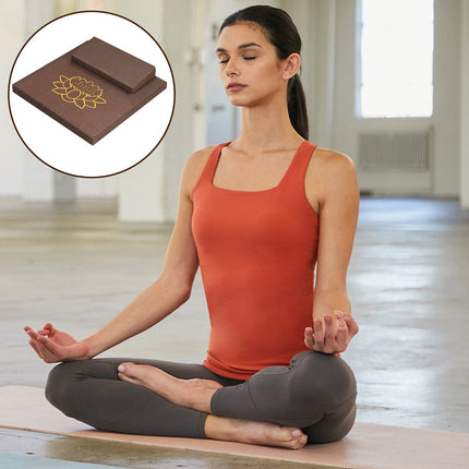 Meditation Cushion Zafu Prayer Mat For Zen Sitting Comfortable Non Slip Foldable