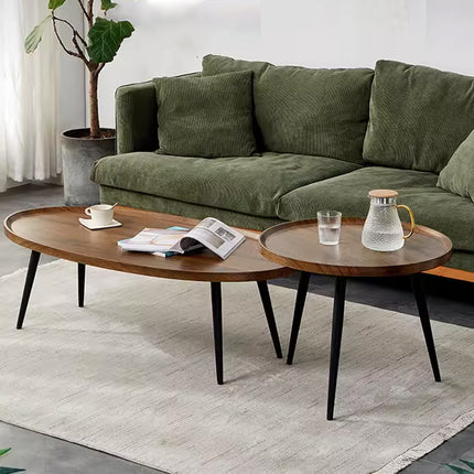 2 Pack Coffee Table Set End Table For Living Room Furniture Home Decorate