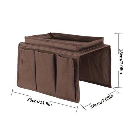 Sofa Hanging Storage Bag Multi Pocket Organiser for Home Sundries Remote Holder