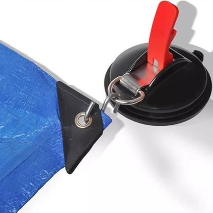 Suction Cup Anchor Holder 4pcs Multifunctional Wall Mount Household Vacuum Hooks