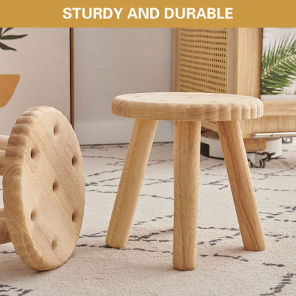 Home Wooden Shoe Bench Small Bench Wood Construction for Entryway Living Room