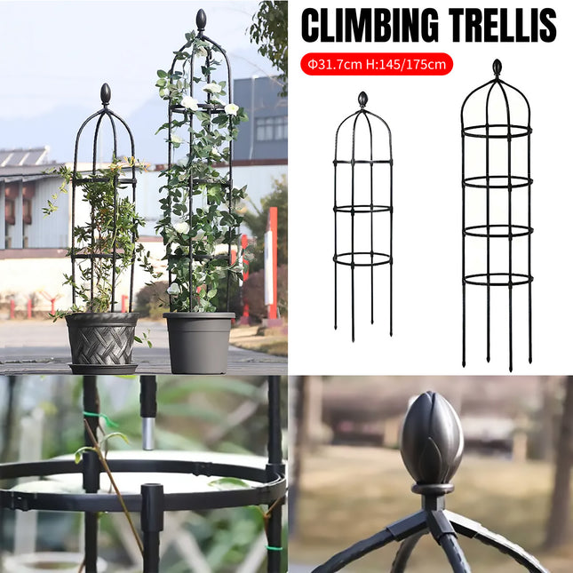 Garden Trellis Durable Plastic for Climbing Plants Outdoor Plant Support Decor