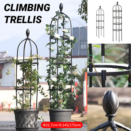 Garden Trellis Durable Plastic for Climbing Plants Outdoor Plant Support Decor