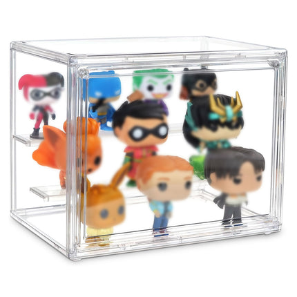 Blind Box Storage Display Case Transparent Dustproof Doll Stand Organizer Figure