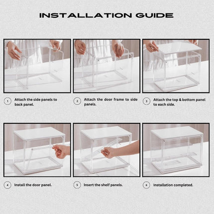 Blind Box Storage Display Case Transparent Dustproof Doll Stand Organizer Figure
