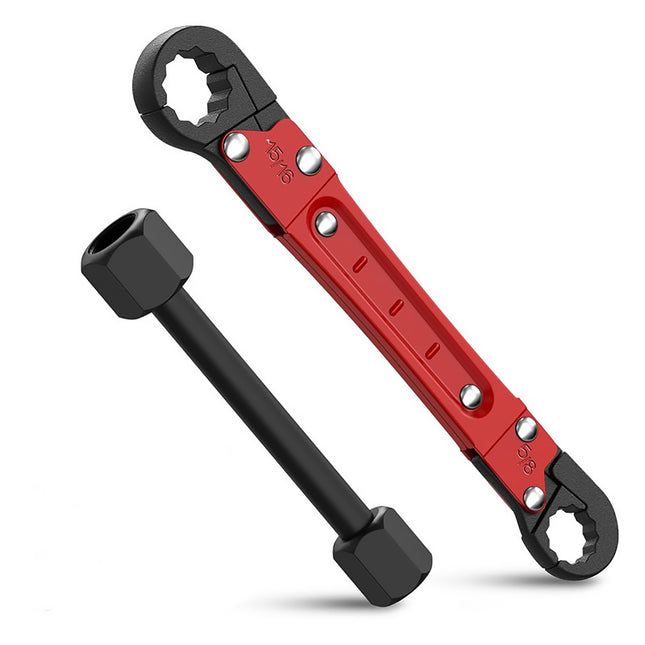 2PCS Angle Stop Wrench Portable Adjustable Durable Robust Metal for Faucet Valve