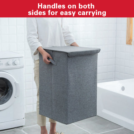 Foldable Laundry Basket Large Cloth Organizer Dirty Clothes Hamper Storage Bin