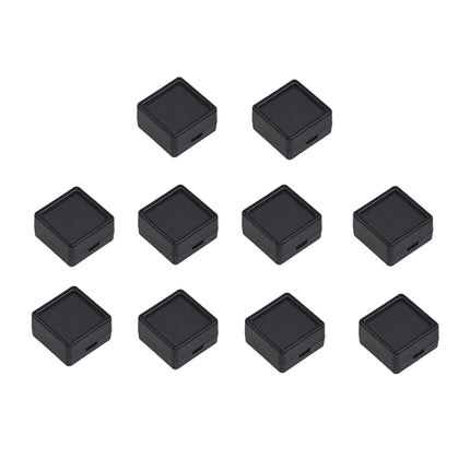 Glass Cover Transparent Bare Stone Box Diamond Acrylic Gem Display Storage Props