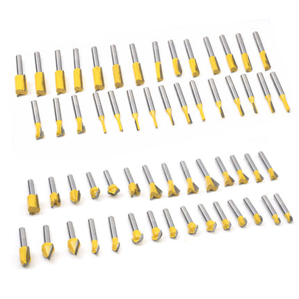 100 PCS Woodworking Milling Cutter Kit For Woodworking Projects PrecisionCutting