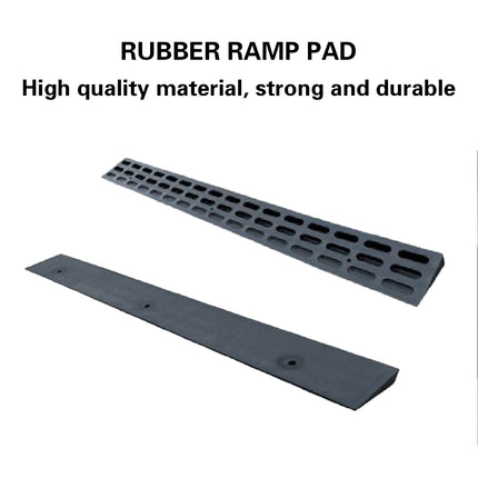 Anti-Slip Rubber Ramp Mat Step Slope Stairs Carpet Wear-Resistant Safety Durable
