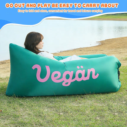 Inflatable Sofa Outdoor Portable Lazy Air Lounge For Camping Picnic Lightweight