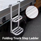 Folding Aluminum Alloy Truck Ladder 2-Step 120kg for Van SUV Cargo Access Use