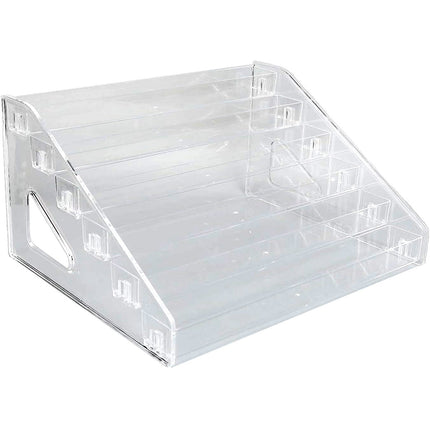 6/7 Layer Nail Polish Storage Box Multi Layer Clear Display Rack Organizer Stand
