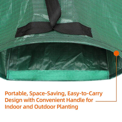 Horizontal Garden Bags Leaf Storage Collection Clean Up Bags Yard Lawn Cleaning