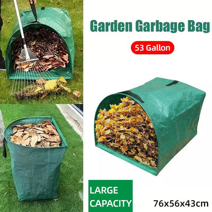 Horizontal Garden Bags Leaf Storage Collection Clean Up Bags Yard Lawn Cleaning
